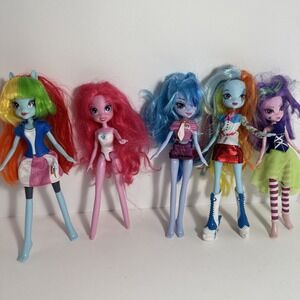 5 My Little Pony Equestria Girls Lot
